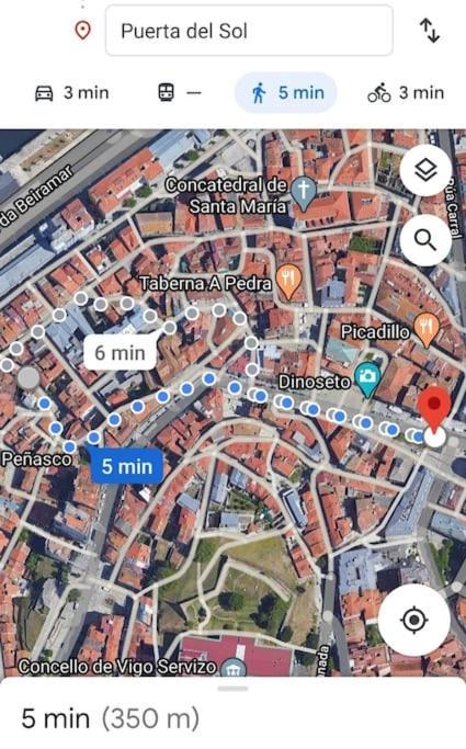 Céntrico, Casco Vello, Wifi, Vodafone TV, Netflix Vigo Esterno foto