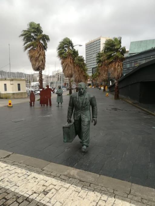 Céntrico, Casco Vello, Wifi, Vodafone TV, Netflix Vigo Esterno foto